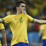 Sempat Tinggalkan Kenangan Indah di Chelsea, Oscar dos Santos Akhirnya Putuskan Pensiun Oscar dalam sebuah aksinya bersama Timnas Brasil