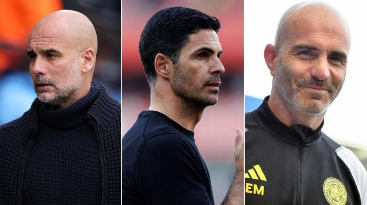 Pep Guardiola, Mikel Arteta, Enzo Maresca