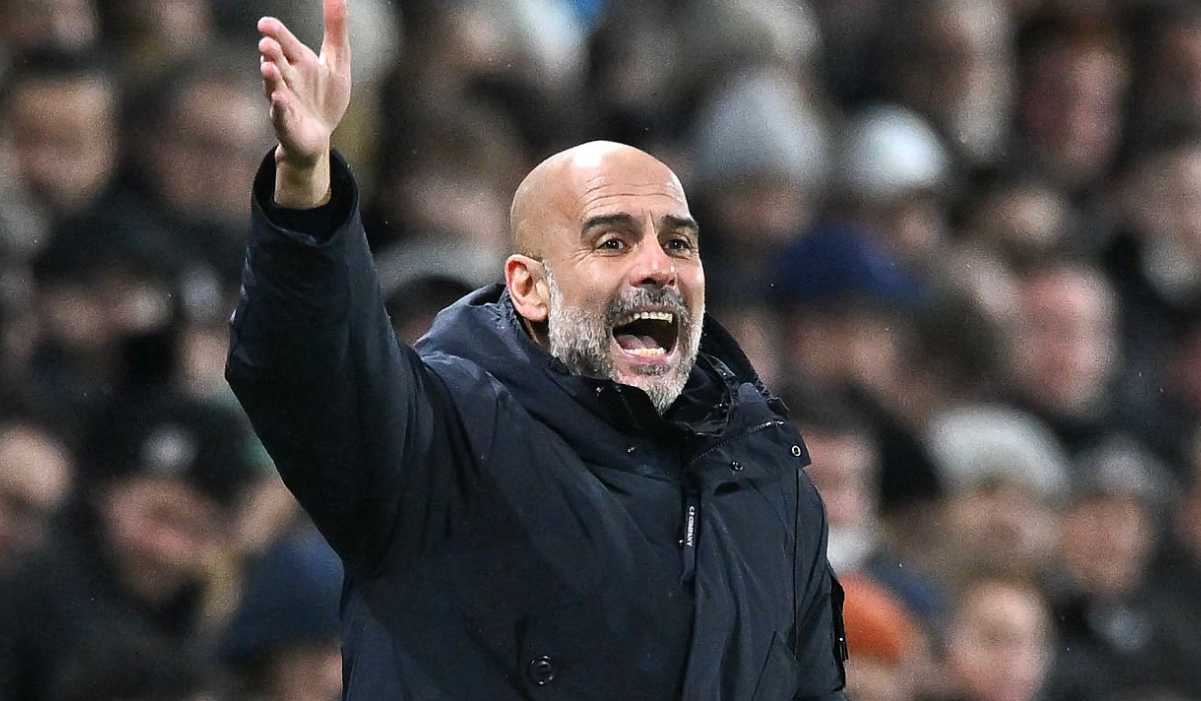 Pep Guardiola di laga Fulham vs Manchester City