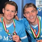 Scott McTominay dan Rasmus Hojlund pemain Napoli