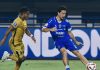 Thom Haye dan Ardi Idrus saat Persib Bandung Menjamu Bhayangkara FC di Pekan ke-15