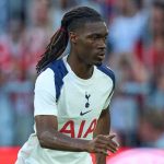 Yves Bissouma di laga pramusim Tottenham vs Bayern Munchen