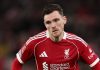 Aksi Andrew Robertson di laga Liverpool melawan Barnsley di Piala FA