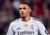 Aksi Trent Alexander-Arnold di laga Athletic Club v Real Madrid di LaLiga