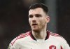 Andrew Robertson di laga Bournemouth vs Liverpool di Premier League