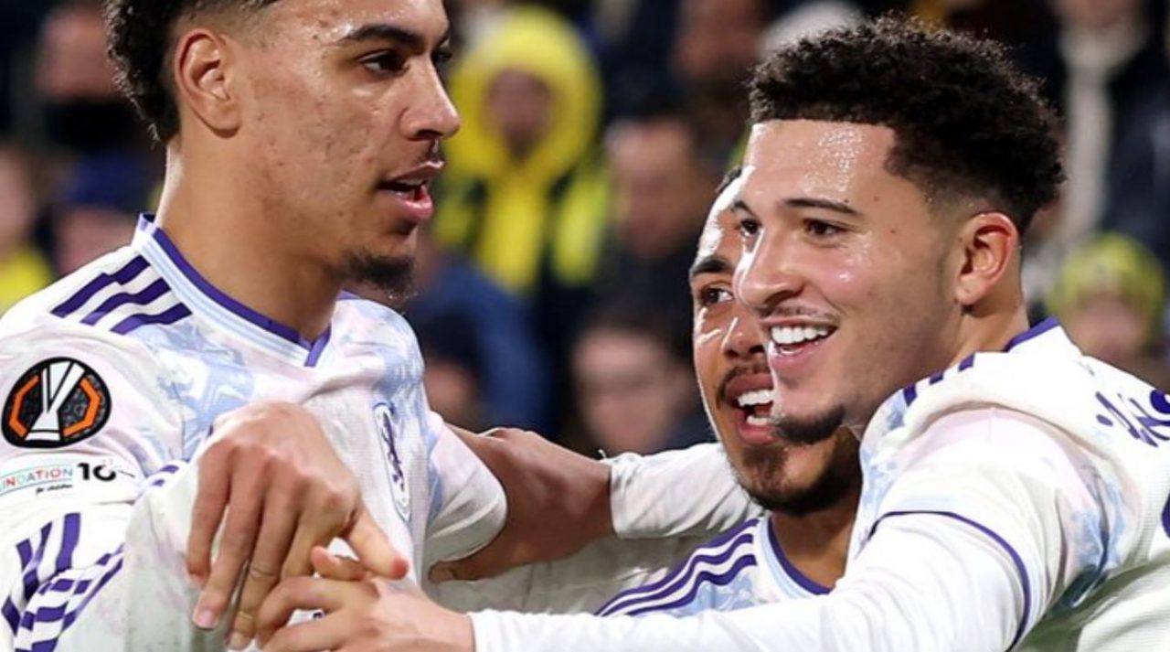 Gol Perdana Jadon Sancho Jadi Titik Balik Aston Villa di Liga Europa