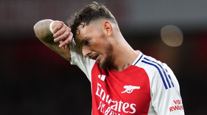 Ben White pemain Arsenal Ben White pemain Arsenal