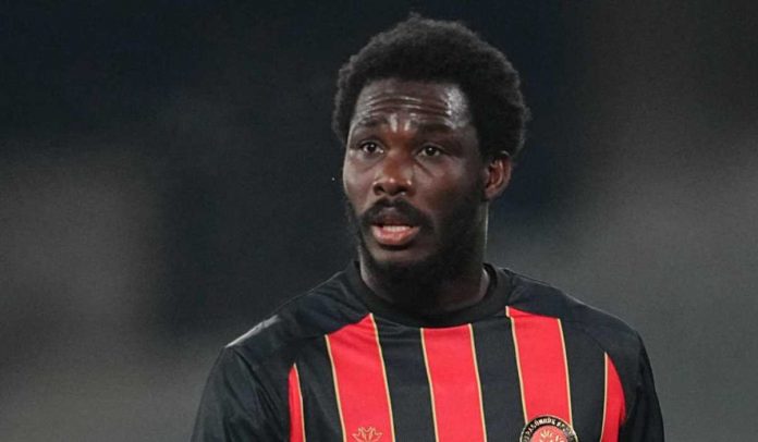 David Datro Fofana di laga Fatih Karagumruk vs Besiktas