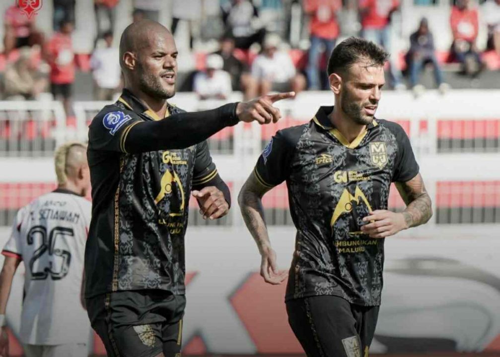 David da Silva dan Tyronne del Pino Mencetak Gol untuk Malut United di Laga vs Persik Kediri