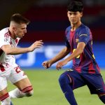 Dro Fernandez dalam sebuah aksinya di laga Barcelona