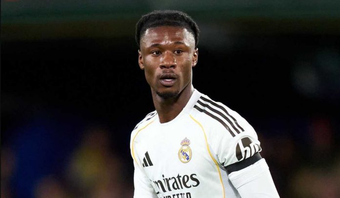 Eduardo Camavinga di laga Villarreal v Real Madrid di La Liga Eduardo Camavinga di laga Villarreal v Real Madrid di La Liga