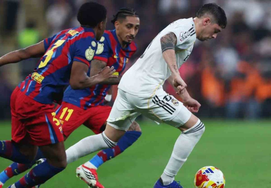 Federico Valverde Cedera di Final Piala Super Spanyol