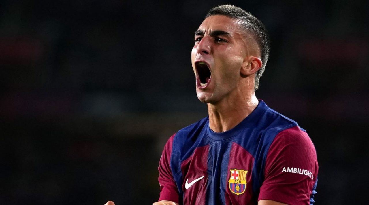 Ferran Torres pemain Barcelona