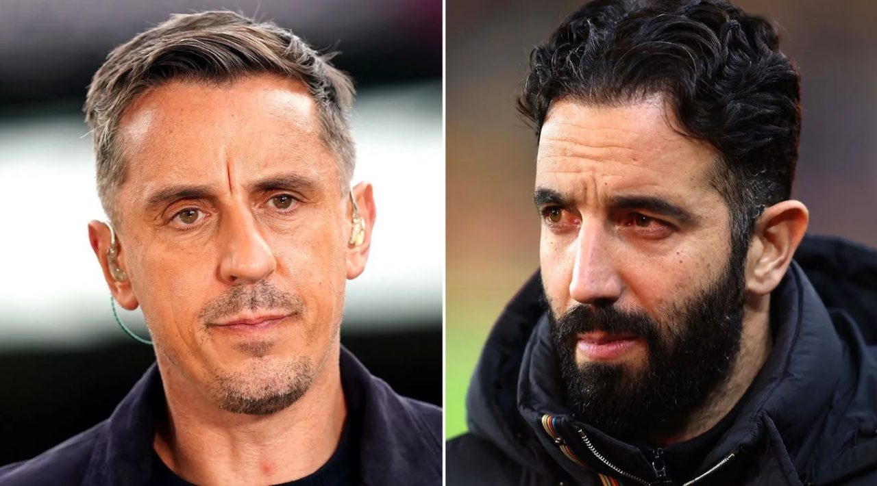 Gary Neville Dituding Tekan Amorim, Manchester United Memanas