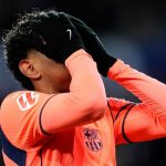 Hansi Flick Dapat Angin Segar Jelang Lawan Copenhagen, Satu Penyerang Siap Comeback Gestur Ferran Torres di laga Real Sociedad v Barcelona di La Liga