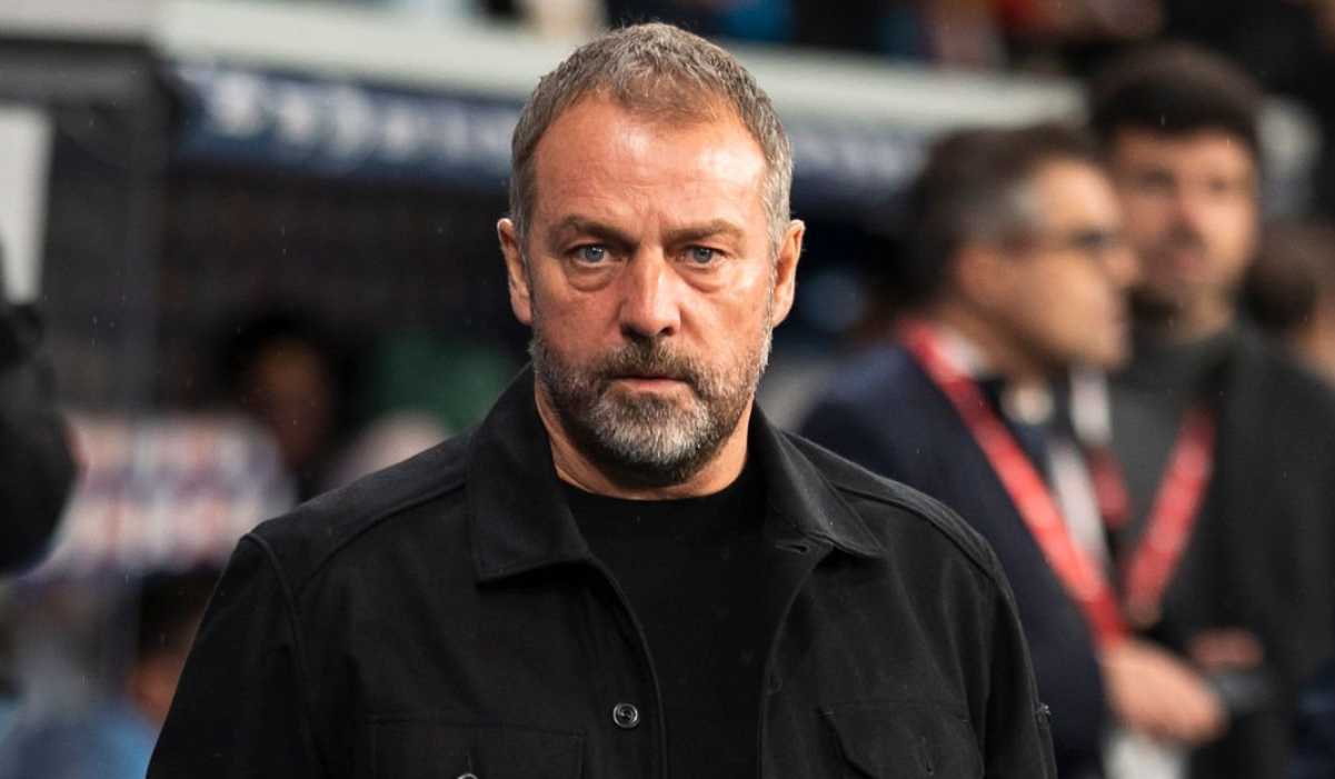 Hansi Flick di laga Barcelona vs Espanyol Hansi Flick di laga Barcelona vs Espanyol