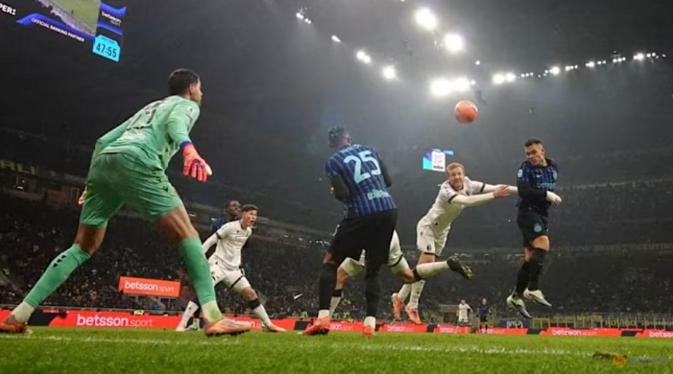 Hasil Inter Milan vs Bologna skor akhir 3-1 - Liga Italia