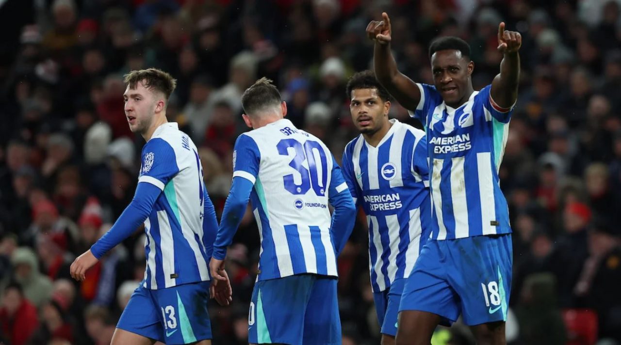 Hasil Manchester United vs Brighton skor akhir 1-2 di Piala FA