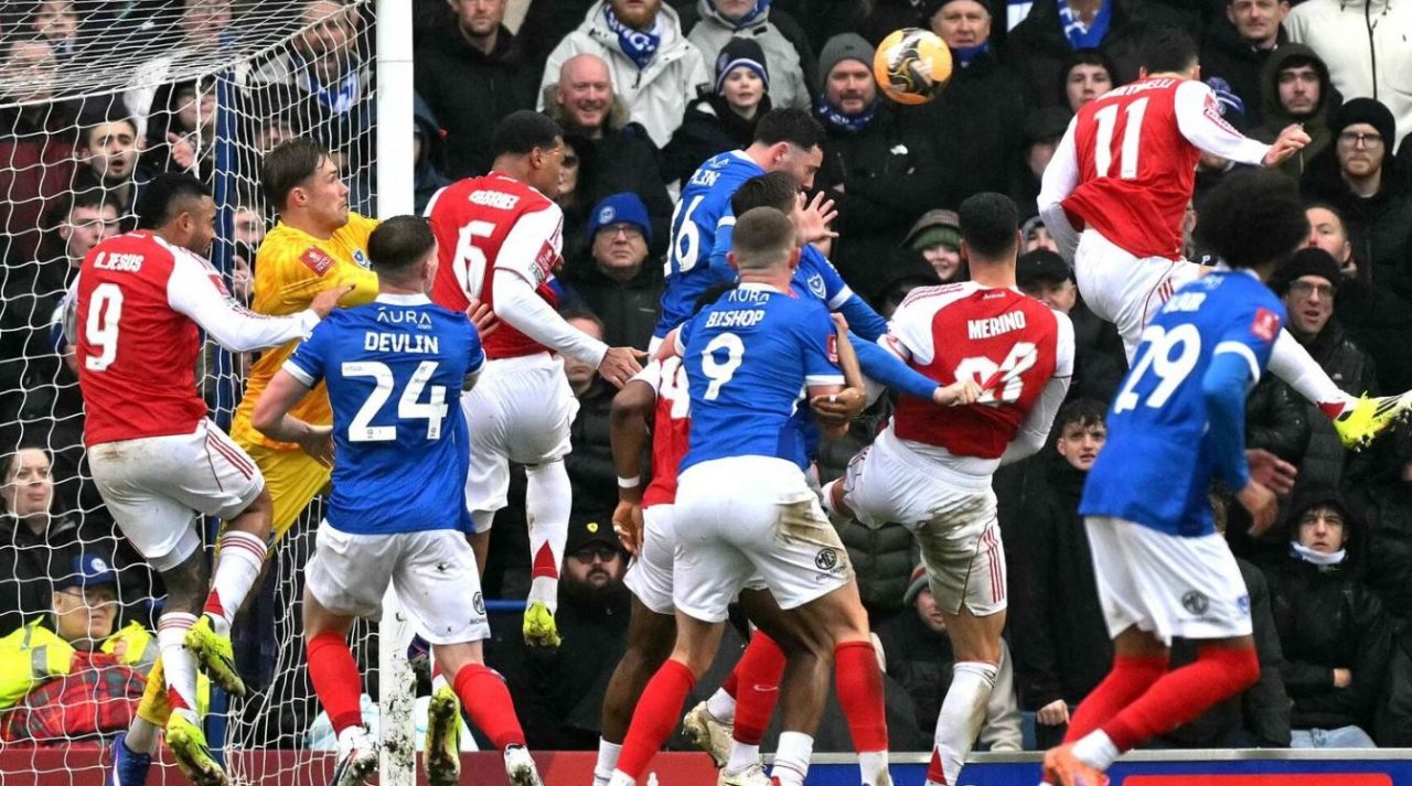 Hasil Portsmouth vs Arsenal skor 1-4 di Piala FA