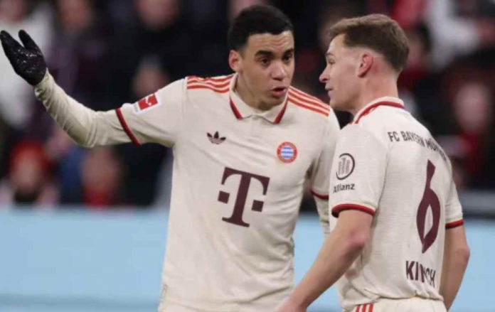Jamal Musiala dan Joshua Kimmich Sebelum Cedera