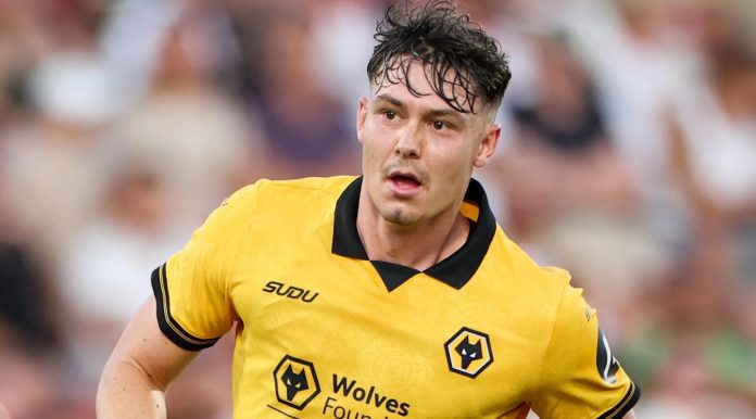 Jorgen Strand Larsen pemain Wolves
