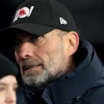 Jurgen Klopp saat menyaksikan laga PSG vs Paris FC