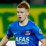 Kees Smit di laga Fortuna Sittard vs AZ