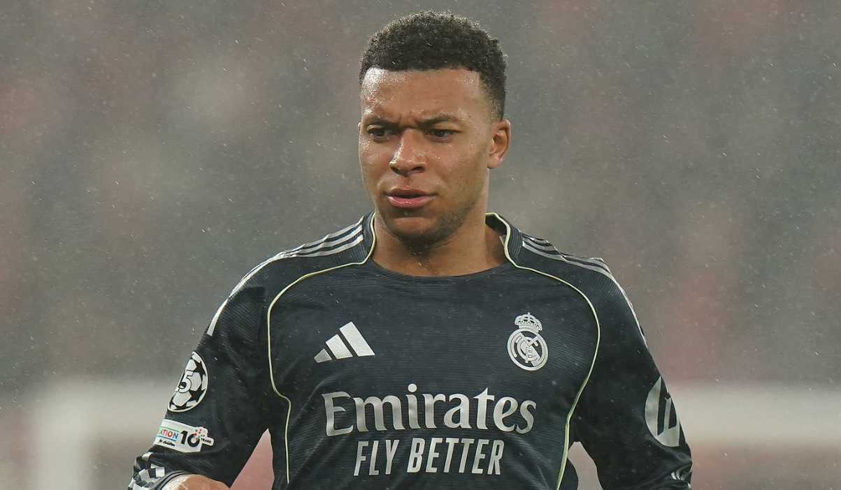 Kylian Mbappe di laga Benfica vs Real Madrid di Liga Champions