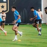 Latihan Dewa United Jelang Tandang ke Bhayangkara FC