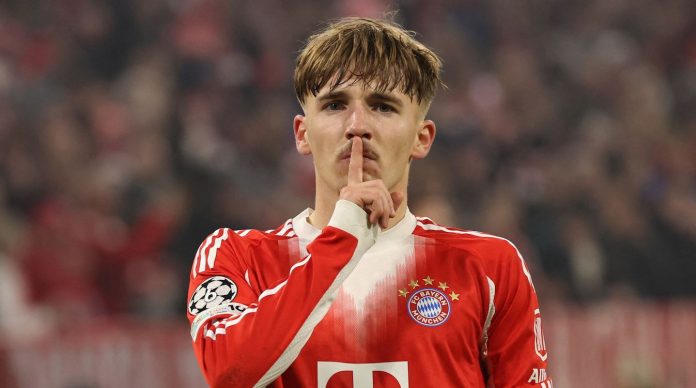 Lennart Karl pemain Bayern Munchen Lennart Karl pemain Bayern Munchen