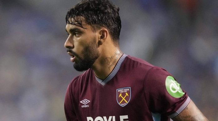 Lucas Paqueta pemain West Ham United Lucas Paqueta pemain West Ham United