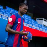 Mamadou Mbacke jelang sebuah laga Barca Atletic