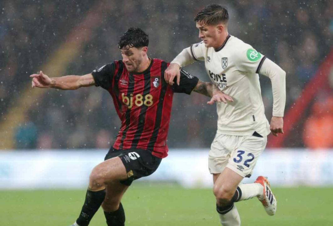 Marcos Senesi saat beraksi untuk Bournemouth