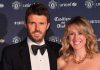 Michael Carrick bersama istrinya di gala dinner Unicef