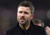 Michael Carrick di laga Arsenal vs Manchester United di Premier League