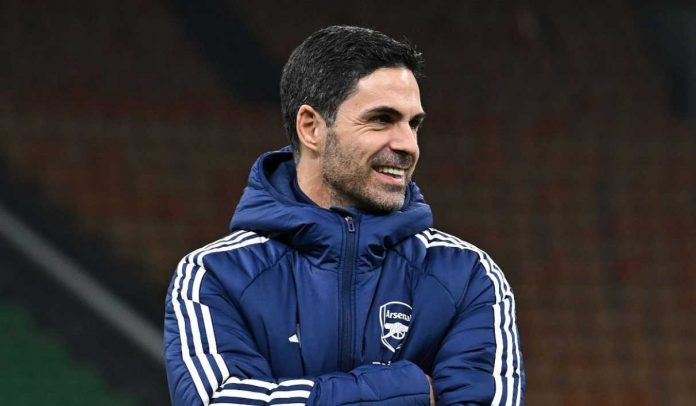 Mikel Arteta bersiap untuk konferensi pers jelang laga Inter Milan vs Arsenal di Liga Champions Mikel Arteta bersiap untuk konferensi pers jelang laga Inter Milan vs Arsenal di Liga Champions