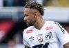 Neymar di laga Santos vs Cruzeiro