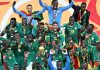 Para pemain Senegal merayakan gelar Piala Afrika 2026