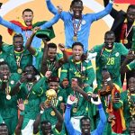 Final AFCON Berubah Jadi Kekacauan, Senegal Juara Usai Walk-Off dan Penalti Panenka Gagal Para pemain Senegal merayakan gelar Piala Afrika 2026