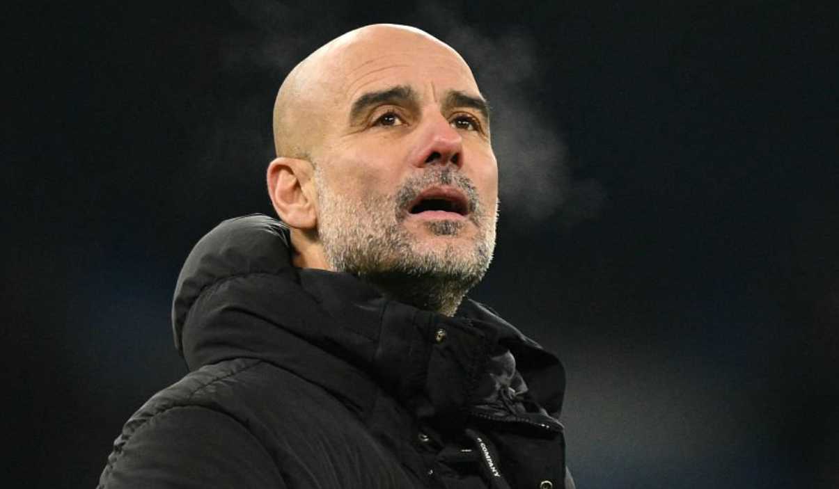Pep Guardiola di laga Manchester City vs Chelsea