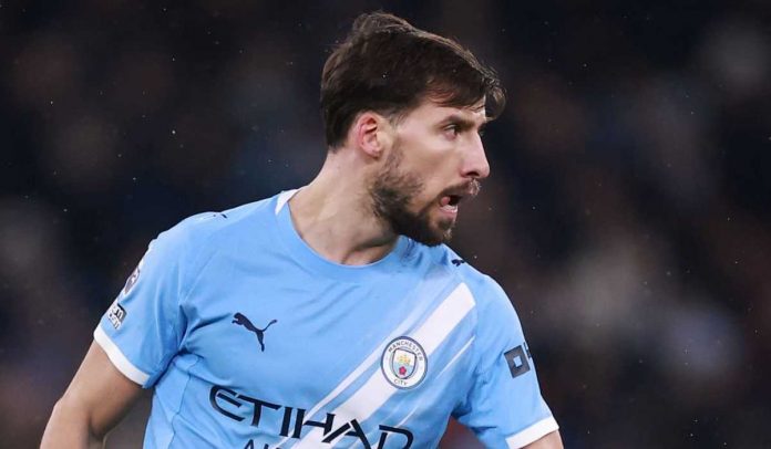 Ruben Dias absen selama enam pekan karena cedera hamstring Ruben Dias absen selama enam pekan karena cedera hamstring