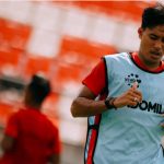 Sesi latihan Bali United jelang menjamu Semen Padang di pekan ke-18