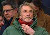 Sir Jim Ratcliffe di tribun penonton di laga Wolves vs Manchester United