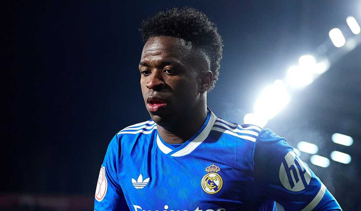 Tampilan Vinicius Junior di laga Albacete Balompie vs Real Madrid di Copa del Rey Tampilan Vinicius Junior di laga Albacete Balompie vs Real Madrid di Copa del Rey