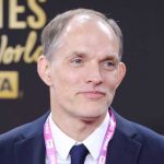 Thomas Tuchel saat menghadiri undian Piala Dunia