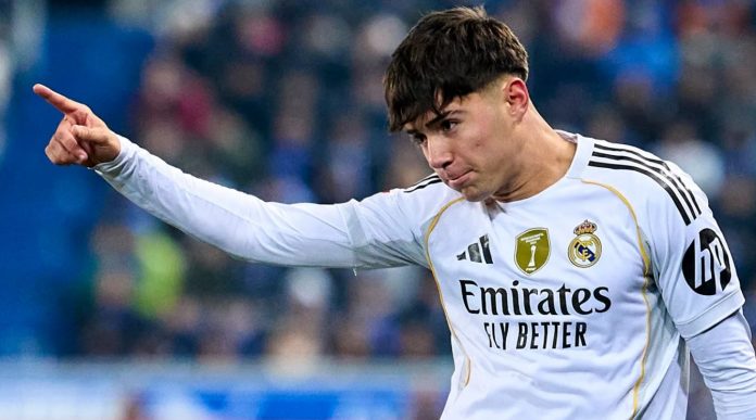 Victor Valdepenas pemain Real Madrid