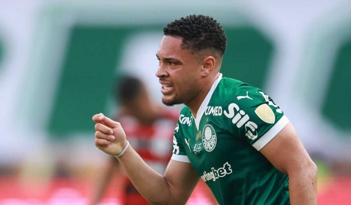 Vitor Roque di laga Palmeiras v Flamengo di Final Libertadores 2025 Vitor Roque di laga Palmeiras v Flamengo di Final Libertadores 2025