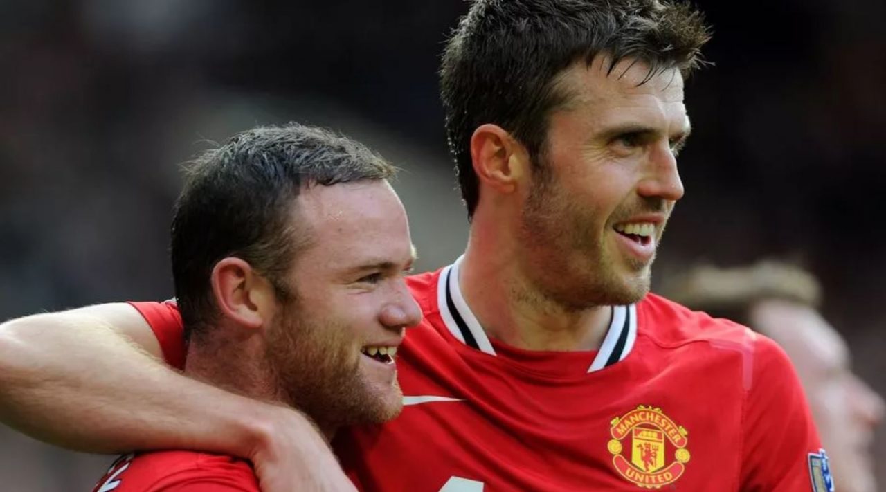 Wayne Rooney dan Michael Carrick