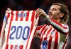 Antoine Griezmann pemain Atletico Madrid