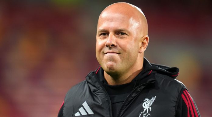 Arne Slot pelatih Liverpool Arne Slot pelatih Liverpool